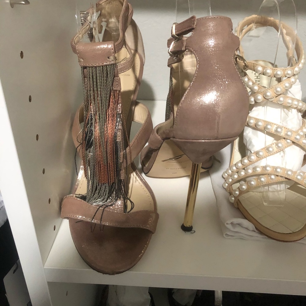 Brian Atwood heels w tassels